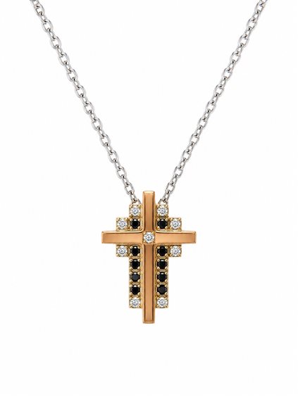 Halskette Baraka Herr in Weißgold Diamante 0.30 Ct BARAKA15911 - BARAKA15911